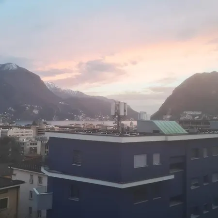 Sunny With Phenomenal View In Center Lugano